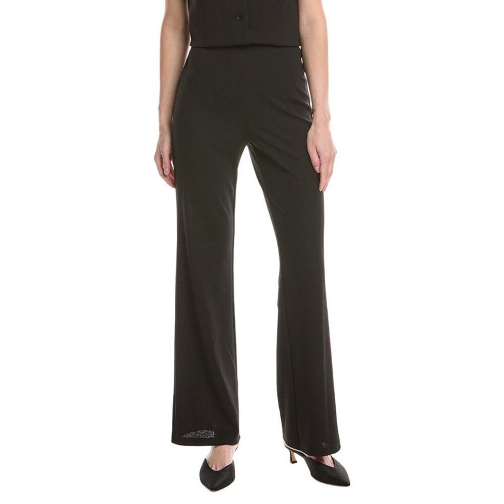 Kenneth Cole Womens Pull-On Flare Pant, Black